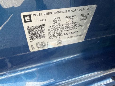 Used 2018 GMC Sierra 1500 SLT AWD/4WD image 11