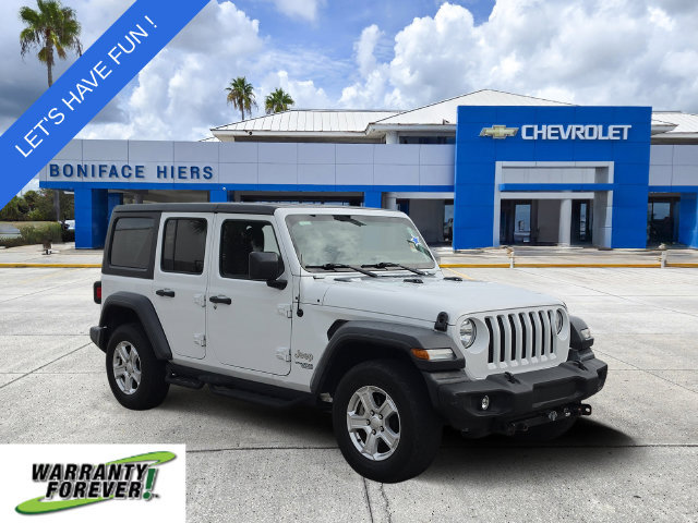 Used 2021 Jeep Wrangler Unlimited Sport AWD/4WD image 1