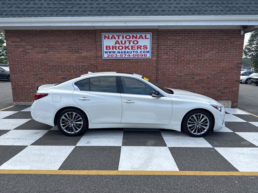Used 2022 INFINITI Q50 Luxe w/ Cargo Package AWD/4WD image 2
