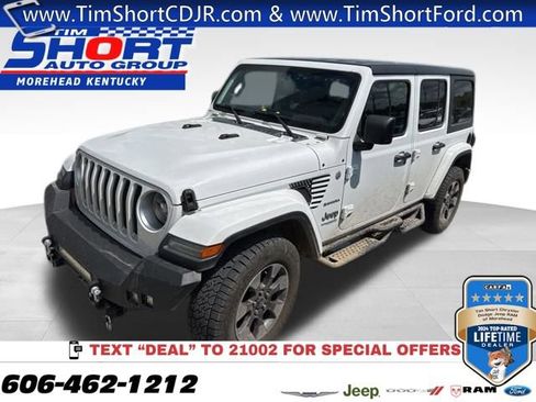 Used 2018 Jeep Wrangler Unlimited Sahara w/ Safety Group AWD/4WD image 1