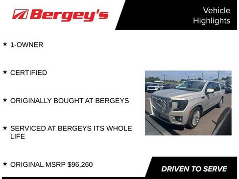 Used 2023 GMC Yukon XL Denali w/ Denali Reserve Package AWD/4WD image 4