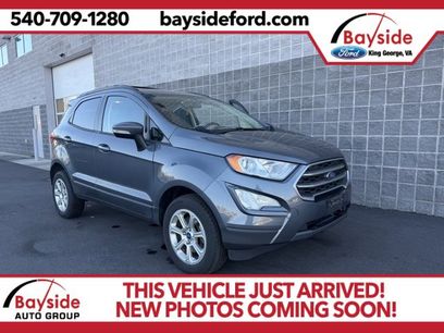 Used 2020 Ford EcoSport SE w/ SE Convenience Package