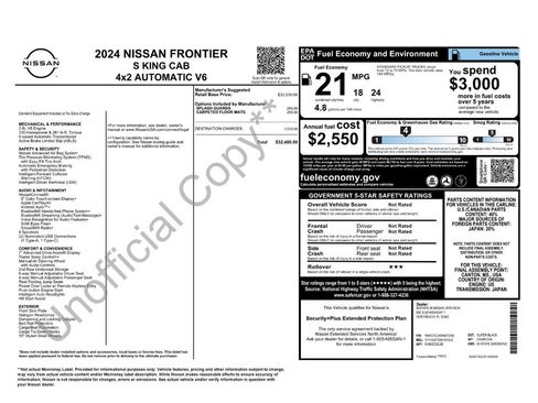 Used 2024 Nissan Frontier S image 29