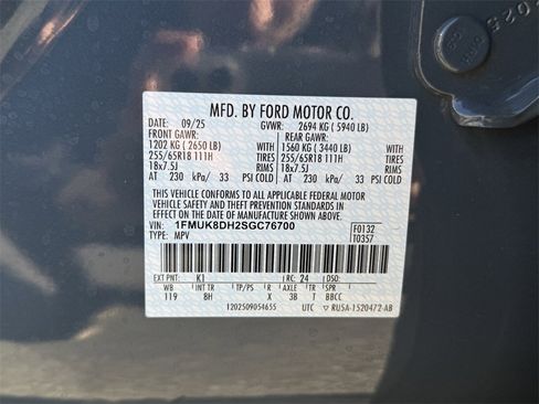 Certified 2025 Ford Explorer Active image 42