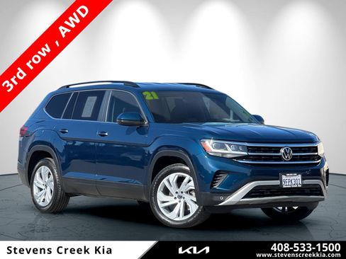Used 2021 Volkswagen Atlas SE image 1