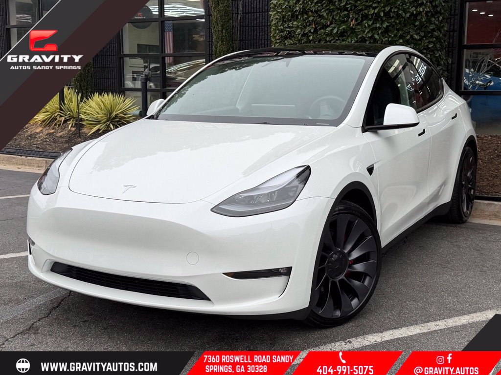 Used 2023 Tesla Model Y Long Range AWD/4WD image 1
