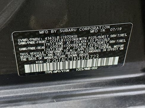 Used 2019 Subaru Crosstrek 2.0i Premium w/ Popular Package #4 AWD/4WD image 12