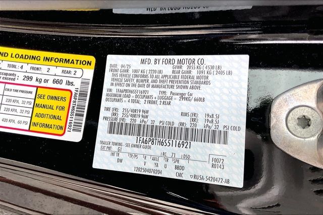 Used 2025 Ford Mustang Coupe w/ Mustang Nite Pony Package RWD image 30