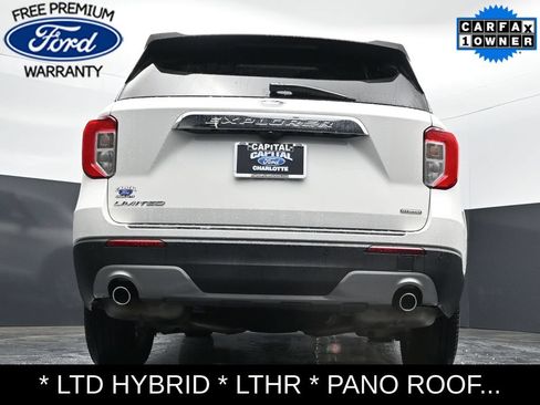 Used 2021 Ford Explorer Limited w/ Hybrid Equipment Group 310A RWD image 26