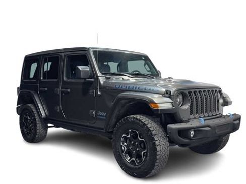 Used 2021 Jeep Wrangler Unlimited Rubicon 4xe w/ Steel Bumper Group AWD/4WD image 7