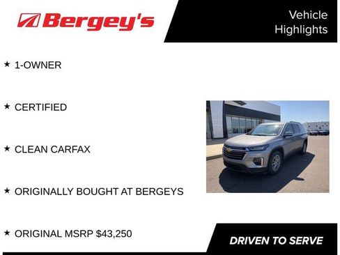 Certified 2023 Chevrolet Traverse LT AWD/4WD image 4
