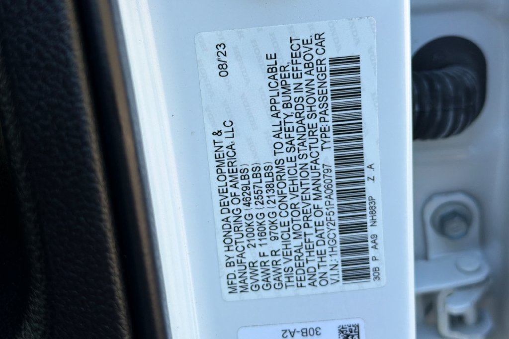 Certified 2023 Honda Accord Sport image 28