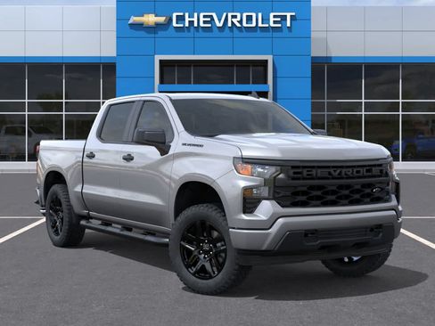 New 2026 Chevrolet Silverado 1500 Custom w/ Turbomax Blackout Package RWD image 7