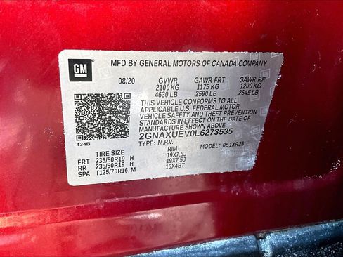 Used 2020 Chevrolet Equinox LT w/ Sport Edition image 35