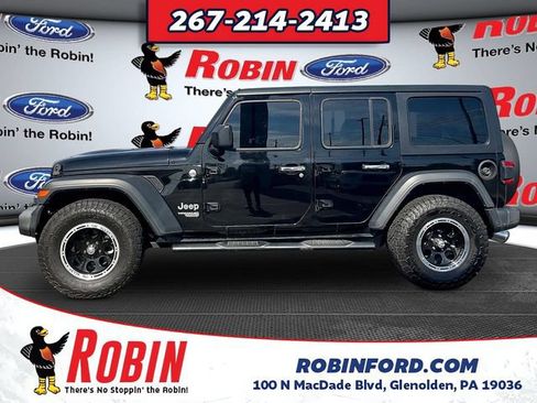 Used 2018 Jeep Wrangler Unlimited Sport S AWD/4WD image 4