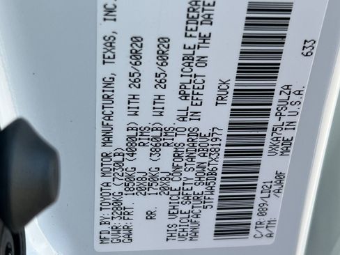 New 2026 Toyota Tundra Limited image 21