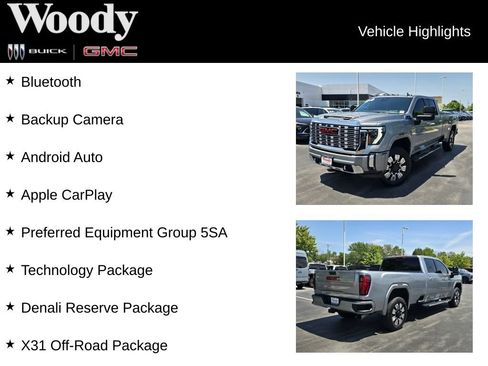 Certified 2024 GMC Sierra 2500 Denali w/ Denali Reserve Package AWD/4WD image 3