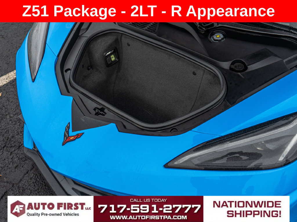 Used 2023 Chevrolet Corvette Stingray Preferred Cpe w/ Z51 Performance Package RWD image 34