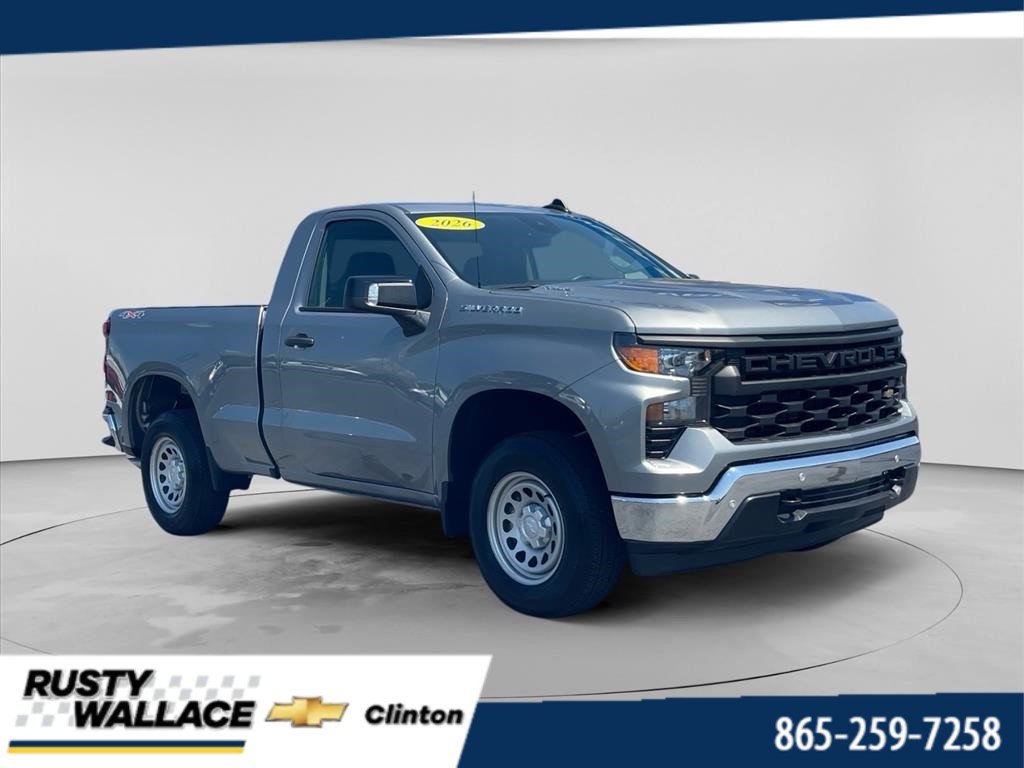 Used 2026 Chevrolet Silverado 1500 W/T w/ WT Safety Package AWD/4WD image 1