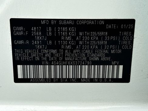 Used 2025 Subaru Crosstrek 2.5i Sport w/ Popular Package #4A image 43