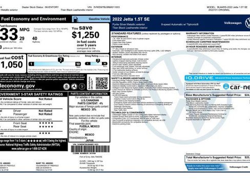 Used 2022 Volkswagen Jetta SE FWD image 3