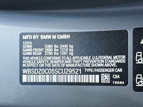 Used 2025 BMW M8 Competition w/ Driving Assistance Package AWD/4WD image 43