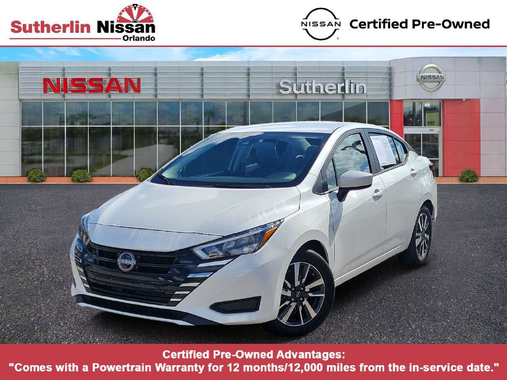 Certified 2025 Nissan Versa SV w/ Trunk Package FWD image 1