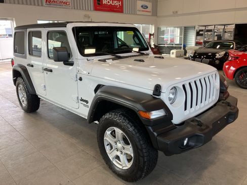 Used 2021 Jeep Wrangler Unlimited Sport w/ Dual Top Group image 3
