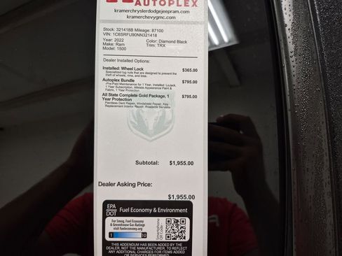 Used 2022 RAM 1500 TRX w/ TRX Level 1 Equipment Group image 35