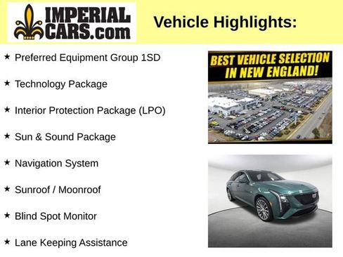 Used 2025 Cadillac CT5 Premium Luxury w/ Technology Package AWD/4WD image 3