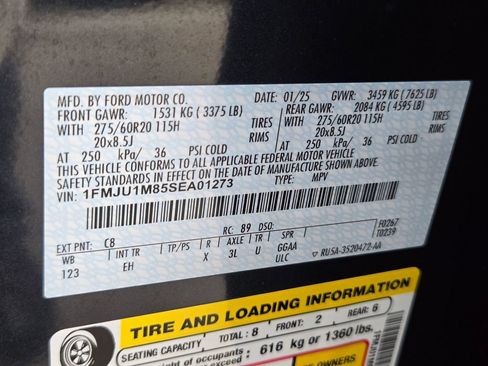 Used 2025 Ford Expedition Platinum AWD/4WD image 23