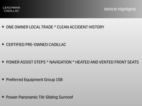 Certified 2026 Cadillac Escalade Luxury w/ LPO, Floor Liner Package image 8