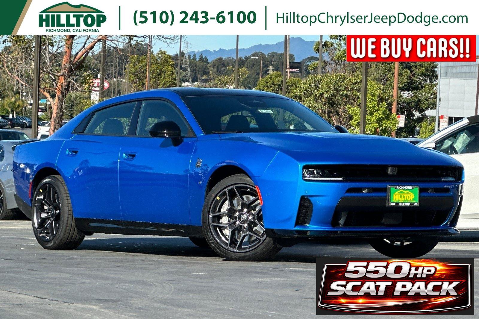 New 2026 Dodge Charger Scat Pack w/ Blacktop Package AWD/4WD image 1