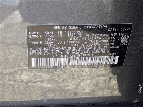 Used 2024 Subaru Outback Touring XT image 26