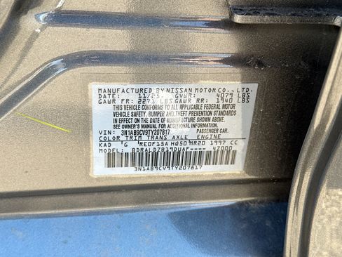 New 2026 Nissan Sentra SV w/ SV Convenience Package image 34