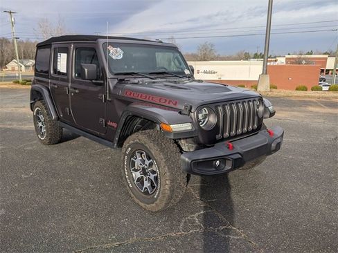 Used 2021 Jeep Wrangler Unlimited Rubicon w/ LED Lighting Group image 3