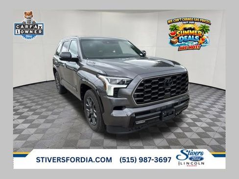 Used 2024 Toyota Sequoia Platinum AWD/4WD image 1