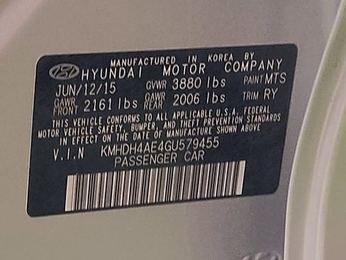 Used 2016 Hyundai Elantra Value Edition image 33