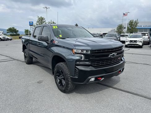 Used 2021 Chevrolet Silverado 1500 LT Trail Boss w/ LPO, Dark Essentials Package AWD/4WD image 1