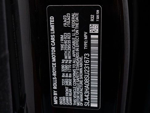 New 2025 Rolls-Royce Cullinan Black Badge w/ Leather Finishing Pack image 60