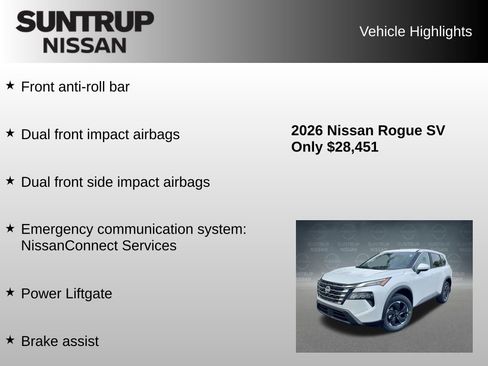 Used 2026 Nissan Rogue SV AWD/4WD image 30