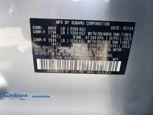 Used 2025 Subaru Outback Onyx Edition AWD/4WD image 29