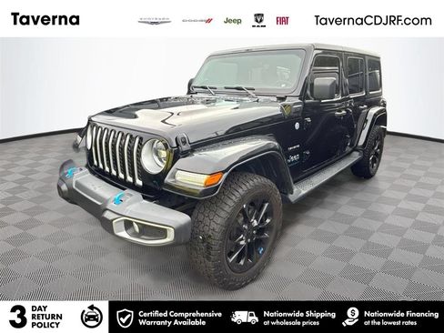 Used 2023 Jeep Wrangler Unlimited Sahara w/ Cold Weather Group AWD/4WD image 1