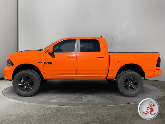 Used 2017 RAM 1500 Sport w/ Ignition Orange Sport Package AWD/4WD image 4
