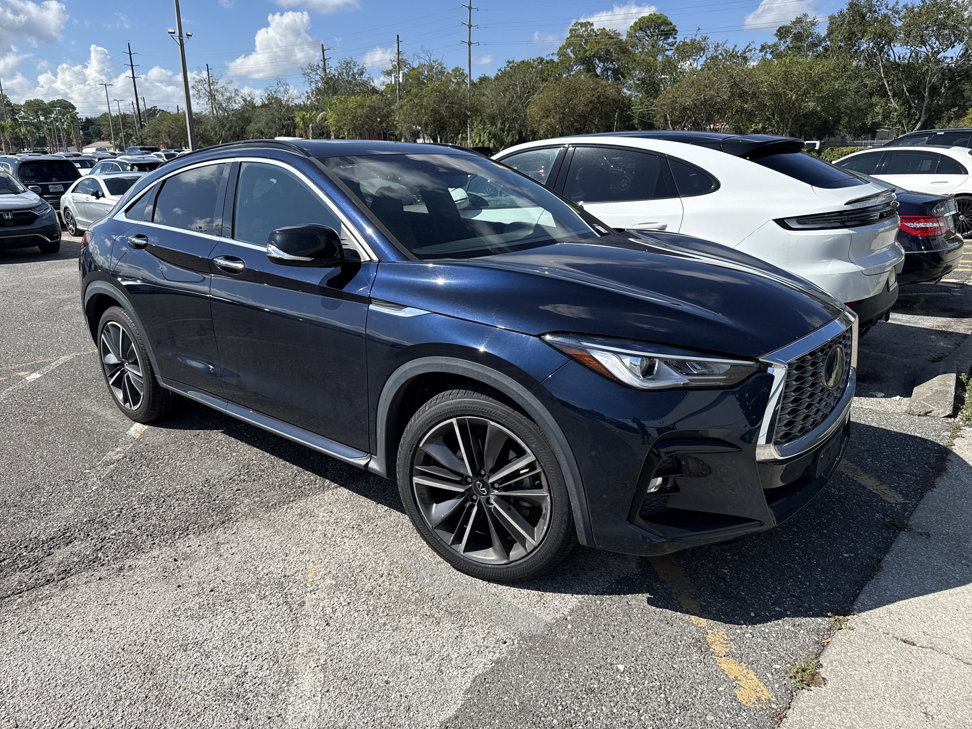 Used 2024 INFINITI QX55 Luxe AWD/4WD image 2