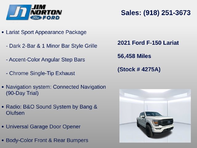 Used 2021 Ford F150 Lariat AWD/4WD image 14