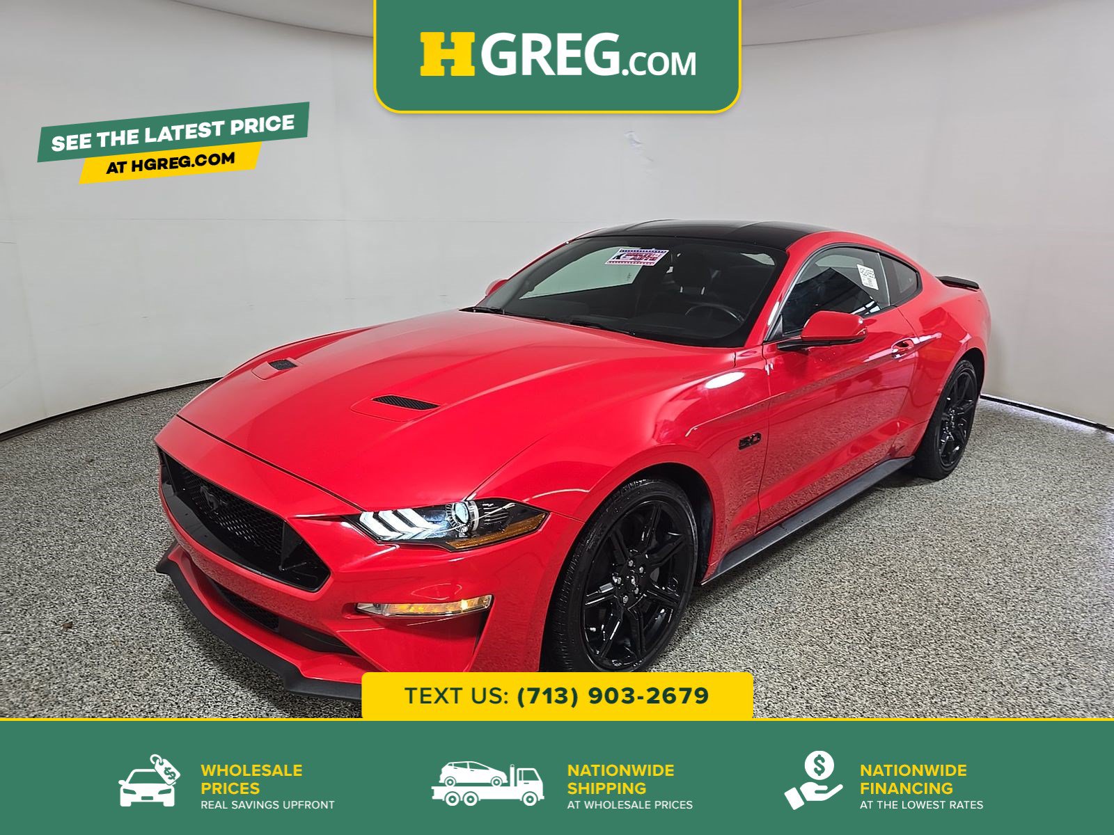 Used 2019 Ford Mustang GT w/ Equipment Group 301A RWD image 1