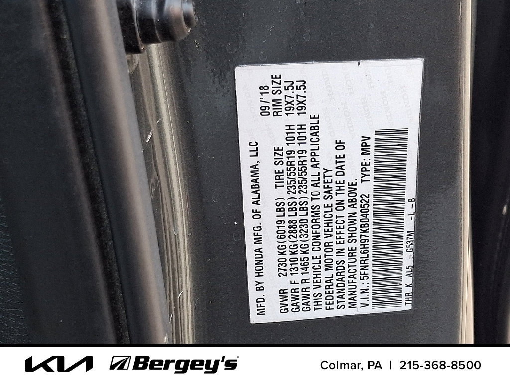 Used 2019 Honda Odyssey Elite image 29
