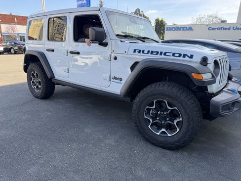 Used 2022 Jeep Wrangler Unlimited Rubicon 4xe w/ Safety Group image 6