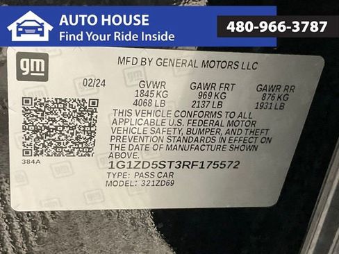 Used 2024 Chevrolet Malibu LT image 24